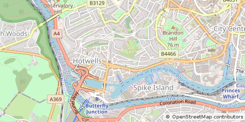 Map of Bristol