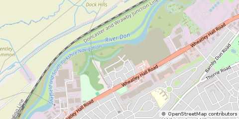 Map of Doncaster