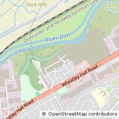 Map of Doncaster