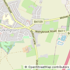 Map of Coventry, West Midlands