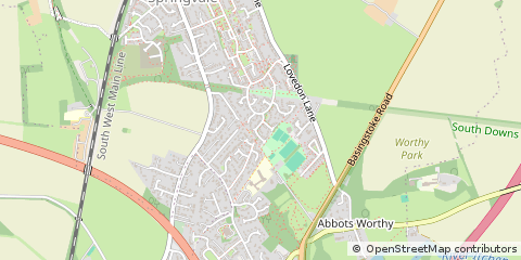 Map of Hampshire