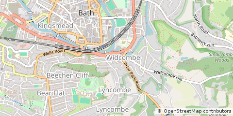 Map of Bath