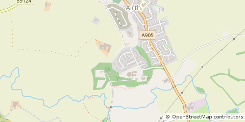 Map of Falkirk