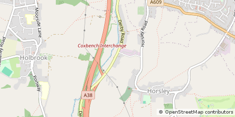 Map of Derby