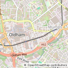 Map of Oldham