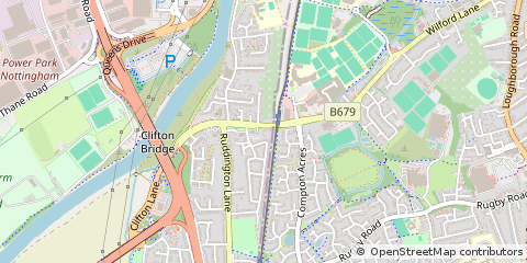 Map of Nottingham
