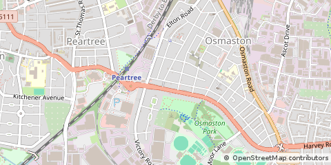 Map of Derby