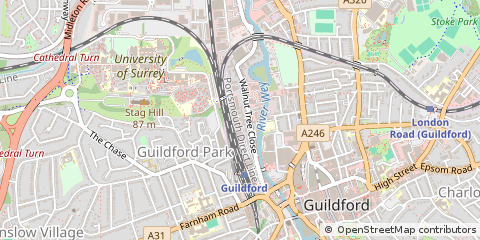 Map of Guildford