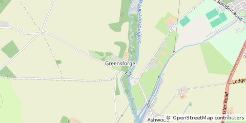 Map of Kingswinford, West Midlands