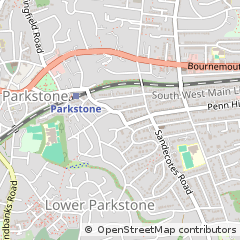 Map of Poole, Dorset