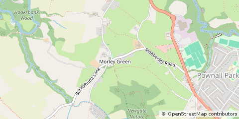 Map of Wilmslow, Cheshire