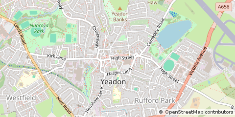 Map of Leeds