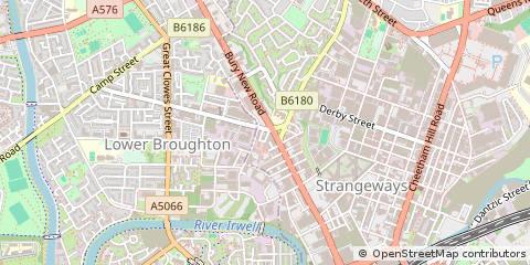 Map of Manchester