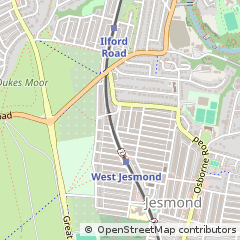 Map of Newcastle Upon Tyne