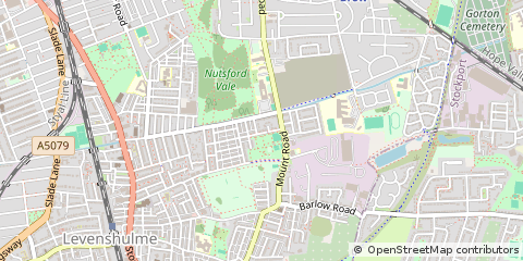 Map of Manchester