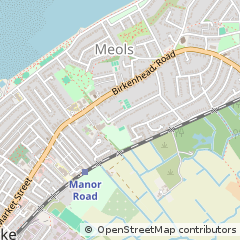 Map of Wirral