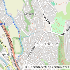 Map of Bingley