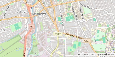 Map of Reading