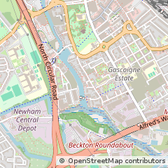 Map of Barking, Essex