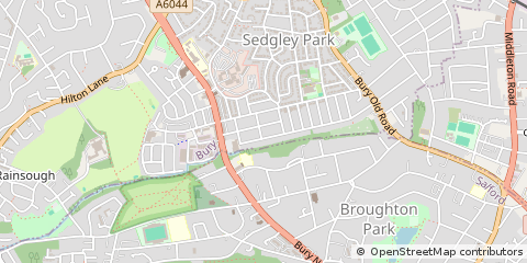 Map of Manchester