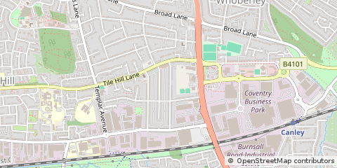 Map of Coventry