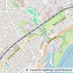 Map of Kirkcaldy, Fife