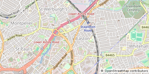 Map of Bristol