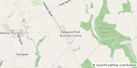 Map of Harrogate, North Yorkshire