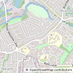 Map of Birmingham, West Midlands
