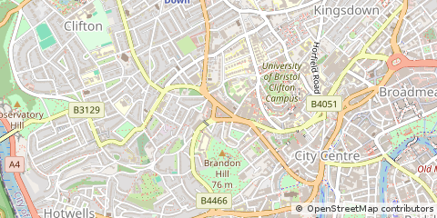 Map of Bristol