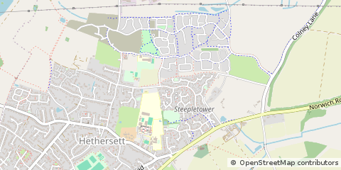 Map of Norwich, Norfolk