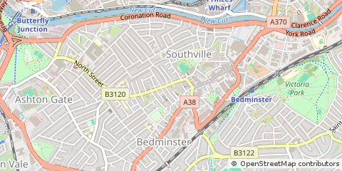 Map of Bristol