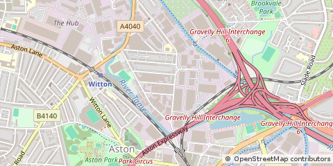 Map of Birmingham