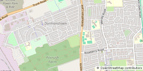 Map of Redcar