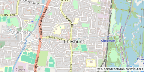 Map of Herts, Hertfordshire