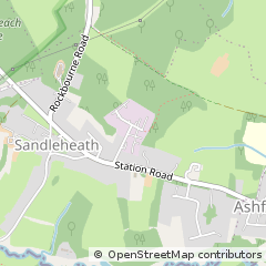 Map of Fordingbridge, Hants