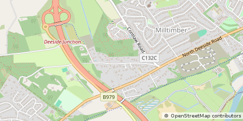 Map of Milltimber