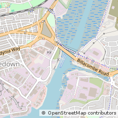 Map of Plymouth, Devon