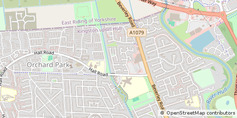Map of Hull