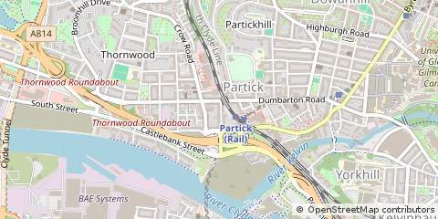 Map of Glasgow