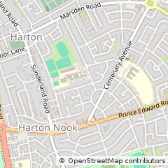 Map of South Shields