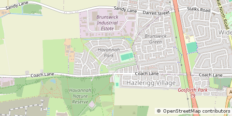 Map of Newcastle Upon Tyne