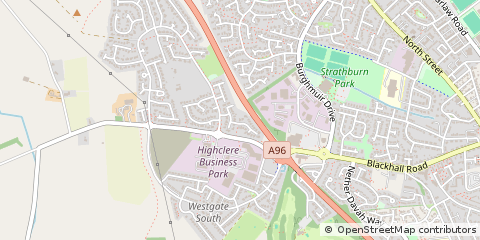 Map of Inverurie