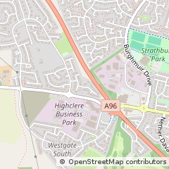 Map of Inverurie