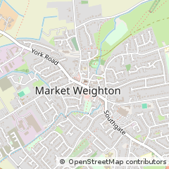 Map of York, North Yorkshire