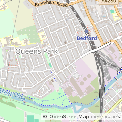 Map of Bedford
