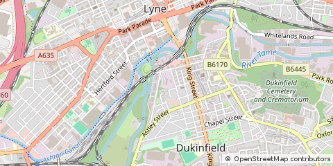 Map of Cheshire
