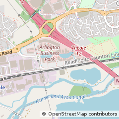 Map of Reading, Berkshire