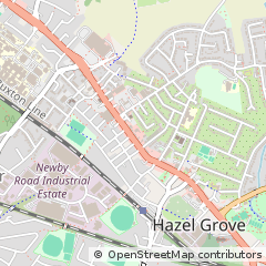 Map of Stockport