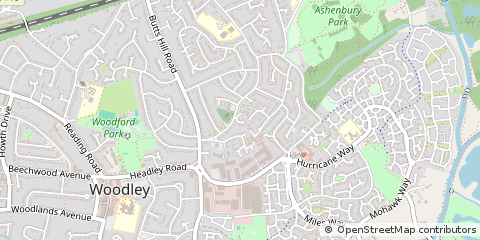 Map of Reading